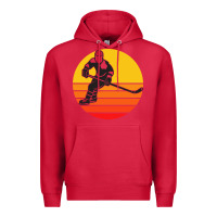 Cardinal Hockey 1 Premium Hoodie - artisFamous