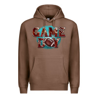 Chestnut game day football Premium Hoodie - BarkalooDesign
