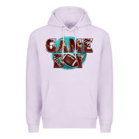 Lilac game day football Premium Hoodie - BarkalooDesign