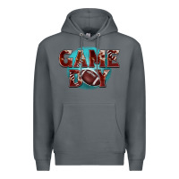 Rock game day football Premium Hoodie - BarkalooDesign