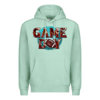 Seafoam game day football Premium Hoodie - BarkalooDesign