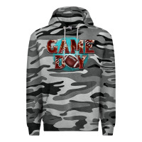 Slate Camo game day football Premium Hoodie - BarkalooDesign