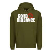 Army Green good riddance Premium Hoodie - artisFamous