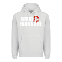 Dove Grey good riddance Premium Hoodie - artisFamous