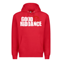 Red good riddance Premium Hoodie - artisFamous