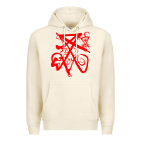 Tofu lucifer calligraphy 2 Premium Hoodie - artisFamous