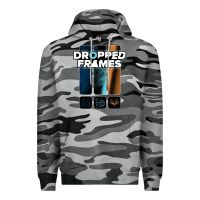 Slate Camo dropped frames Premium Hoodie - artisFamous