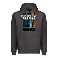Smoke dropped frames Premium Hoodie - artisFamous