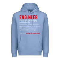 Colony Blue engineer definition Premium Hoodie - artisFamous