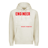 Oatmeal Heather engineer definition Premium Hoodie - artisFamous