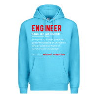 Ocean Blue engineer definition Premium Hoodie - artisFamous