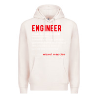 Pale Pink engineer definition Premium Hoodie - artisFamous