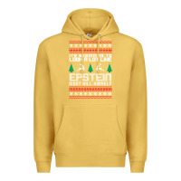 Antique Gold epstein didnt kill himself christmas Premium Hoodie - artisFamous