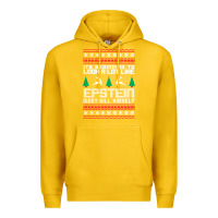 Lemon epstein didnt kill himself christmas Premium Hoodie - artisFamous