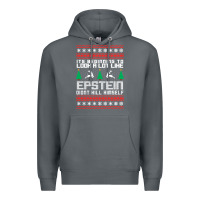 Rock epstein didnt kill himself christmas Premium Hoodie - artisFamous