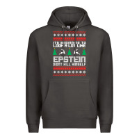 Smoke epstein didnt kill himself christmas Premium Hoodie - artisFamous