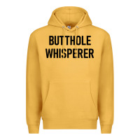 Mustard butthole whisperer Premium Hoodie - artisFamous