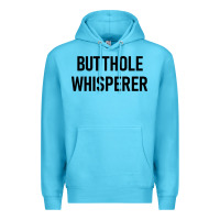 Ocean Blue butthole whisperer Premium Hoodie - artisFamous