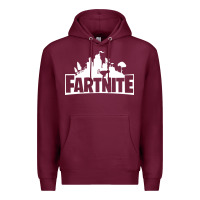 Burgundy fartnite Premium Hoodie - artisFamous