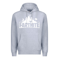Heather Grey fartnite Premium Hoodie - artisFamous