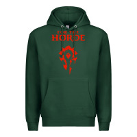Sports Green for the horde Premium Hoodie - artisFamous