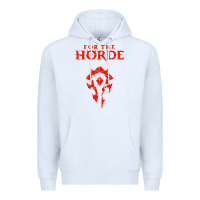 White for the horde Premium Hoodie - artisFamous