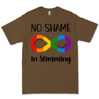 Cacao no Shame Stimming Premium Tee - CowhideDigitalArt