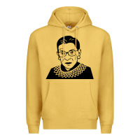 Antique Gold ruth bader ginsburg Premium Hoodie - artisFamous