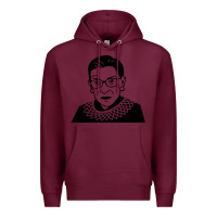 Burgundy ruth bader ginsburg Premium Hoodie - artisFamous