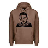 Chestnut ruth bader ginsburg Premium Hoodie - artisFamous