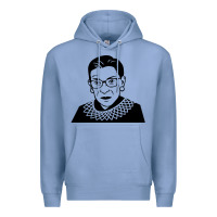 Colony Blue ruth bader ginsburg Premium Hoodie - artisFamous