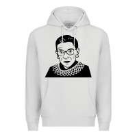 Dove Grey ruth bader ginsburg Premium Hoodie - artisFamous
