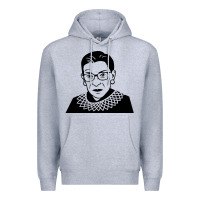 Heather Grey ruth bader ginsburg Premium Hoodie - artisFamous