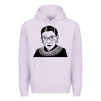 Lilac ruth bader ginsburg Premium Hoodie - artisFamous