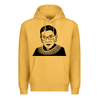 Mustard ruth bader ginsburg Premium Hoodie - artisFamous