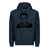 Navy ruth bader ginsburg Premium Hoodie - artisFamous