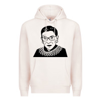 Pale Pink ruth bader ginsburg Premium Hoodie - artisFamous