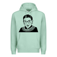Seafoam ruth bader ginsburg Premium Hoodie - artisFamous