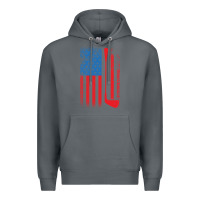 Rock Golf with USA Flag Premium Hoodie - artisFamous
