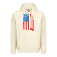 Sandshell Golf with USA Flag Premium Hoodie - artisFamous