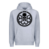 Heather Grey hydra Premium Hoodie - artisFamous