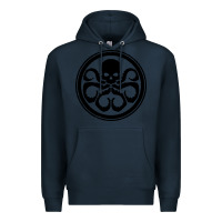 Navy hydra Premium Hoodie - artisFamous