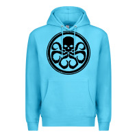 Ocean Blue hydra Premium Hoodie - artisFamous