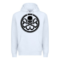 White hydra Premium Hoodie - artisFamous