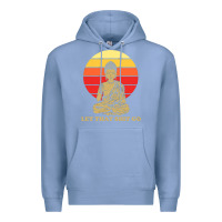 Colony Blue let that shit go buddha Premium Hoodie - artisFamous