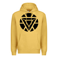 Antique Gold arc reactor   new element Premium Hoodie - artisFamous