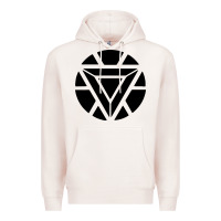 Pale Pink arc reactor   new element Premium Hoodie - artisFamous