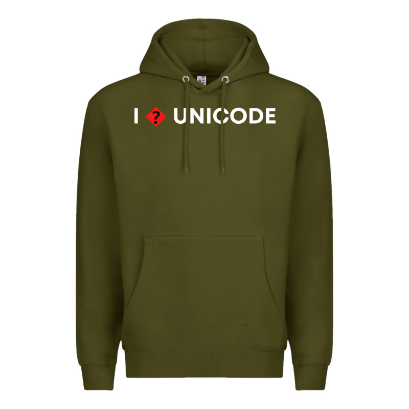 I � Unicode Premium Hoodie by artisFamous | Teevron