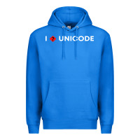 True Royal i � unicode Premium Hoodie - artisFamous
