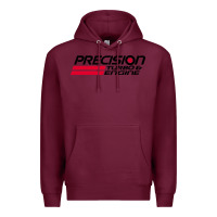 Burgundy precision turbo engine classic Premium Hoodie - artisFamous